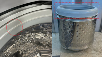 LG전자가 알려주는 세탁통의 진동과 소리를 방지하는 오토밸런스의 위치