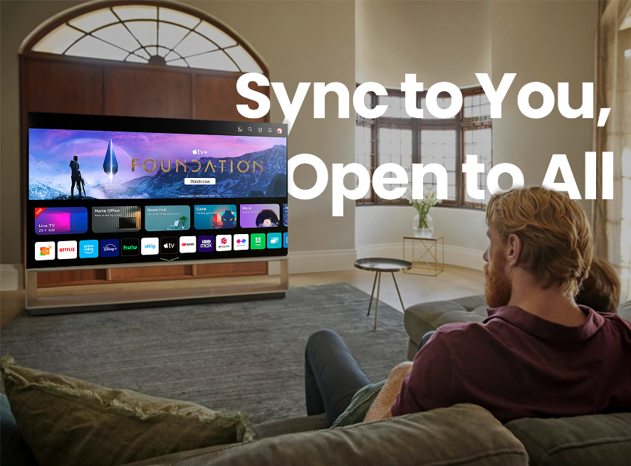 Sync to You, Open to All, 새로운 스크린 경험 속으로!