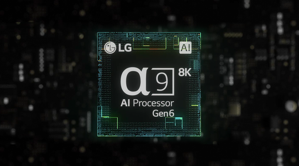 LG전자의 독자 전용 프로세서인 ‘알파9 프로세서 6세대’