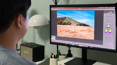 선명하고 정확한 색 표현이 가능한 울트라파인 5K 모니터