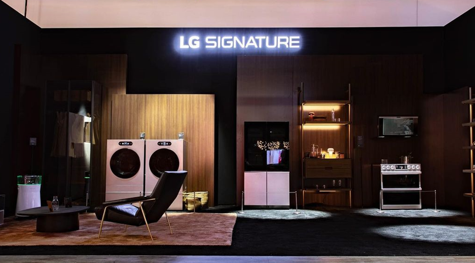 LG전자가 CES2023에서 선보인 LG 시그니처 2세대(출처 : LG SIGNATURE 공식 인스타그램)