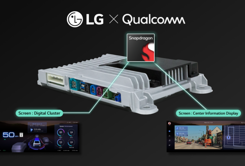 LG전자의 첨단 IVI와 ADAS 솔루션을 담은 ‘스냅드래곤 라이드 플렉스(Snapdragon Ride FlexTM)’