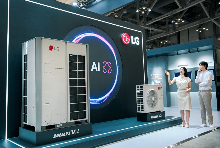 LG전자 시스템에어컨 ‘멀티브이 아이(Multi V i)와 ‘멀티브이 에스(Multi V S)’.