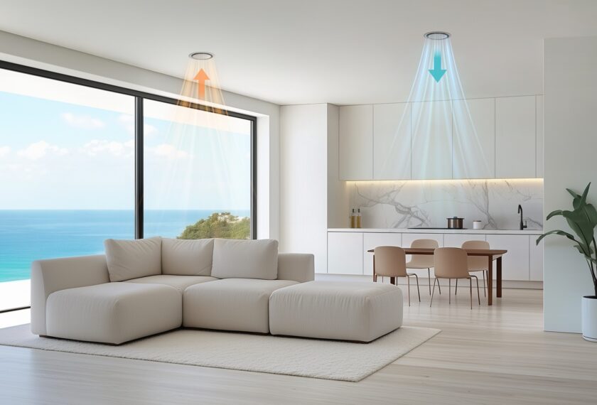 LG전자가 가정용 환기시스템 ‘LG 프리미엄 환기 PLUS(플러스)'를 출시한다. 신제품은 AI 공기질 센서로 실내 오염을 감지하고 필터를 통해 정화한 외부 공기를 집 안으로 공급해 쾌적한 실내 환경을 유지한다.