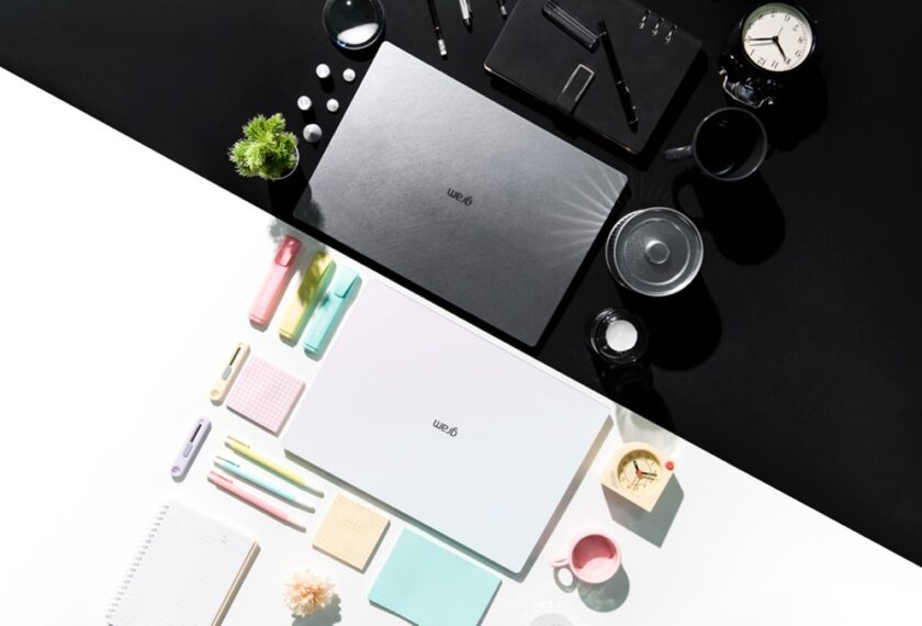 ▲ 사용자의 안목과 프로페셔널함을 입증하는 각기 다른 페르소나, LG그램 에어로미늄 실버 / 화이트