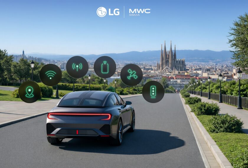 LG전자가 다음달 2일부터 나흘간 스페인 바르셀로나에서 열리는 세계 최대 이동통신 전시회 ‘MWC 2026’에서 차량 통신용 TCU(Telematics Control Unit)와 안테나를 단일 모듈로 통합한 차세대 스마트 텔레매틱스 솔루션을 공개한다. 이 솔루션은 5G, GPS, V2X(차량 간 통신), 위성통신 등 다양한 외부 신호를 수집하는 안테나와 수집된 신호를 데이터로 변환해 내부 소프트웨어에 전달하는 TCU를 단일 모듈로 통합해 시스템 효율을 극대화한다.