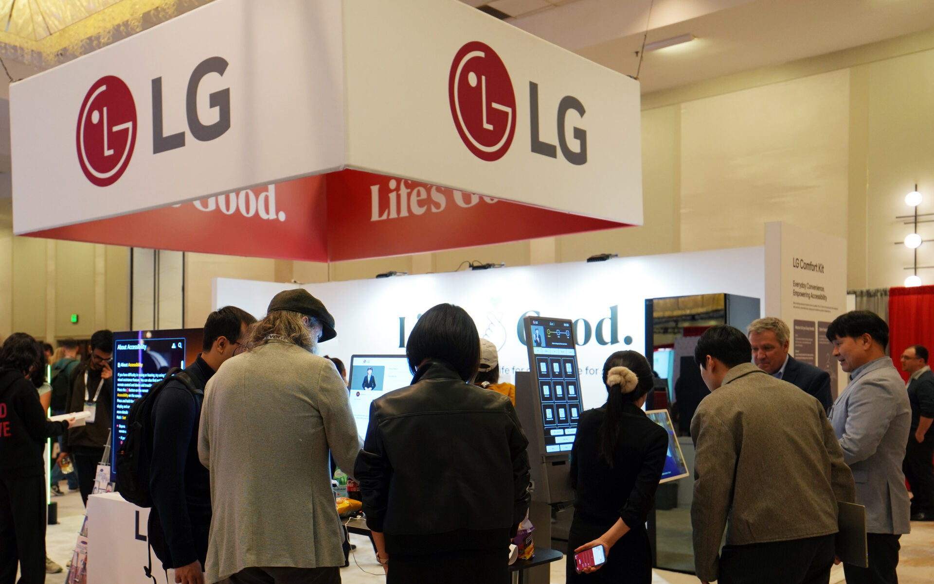 LG전자가 세계 최대 규모의 접근성 콘퍼런스인 'CSUN AT 2026'에서 누구나 쉽게 제품을 사용할 수 있도록 지원하는 다양한 솔루션을 전시했다.